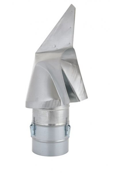 Komínová hlavice otočná se základnou trubkovou otevíratelnou pr. 250; celopozinkovaná