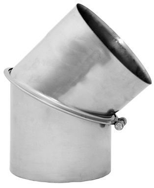 ŽD - Koleno stavitelné 2-segmentové 0-45° pr. 180; 0,8; 14828