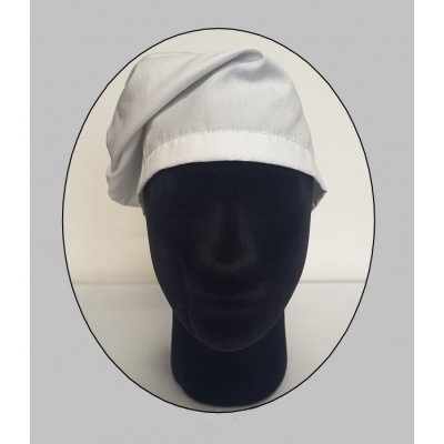 Kominická čepička bílá-obvod hl. 56 cm