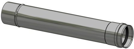 Trubka s těsněním L-250 pr. 100; 1.4404