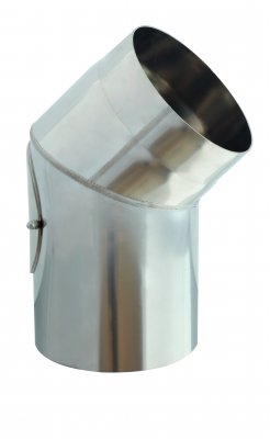 ŽD - Koleno pevné s revizí 45° pr. 150; 2; 1.4828