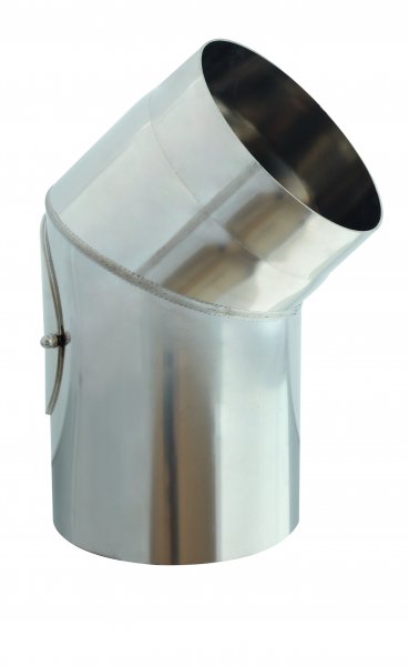 ŽD - Koleno pevné s revizí 45° pr. 200; 2; 1.4828