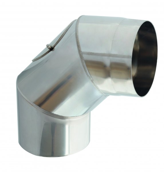 ŽD - Koleno pevné s revizí 90° pr. 150; 2; 1.4828