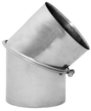 ŽD - Koleno stavitelné 2-segmentové 0-45° pr. 180; 0,8; 14828