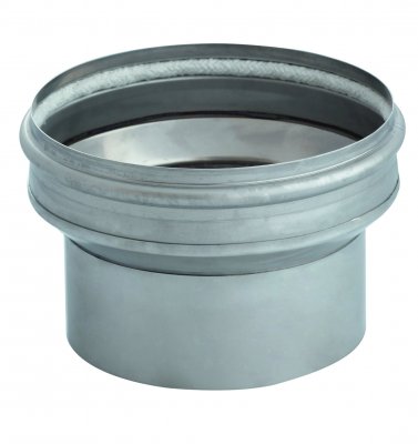 ŽD - Spojka do keramických komínů s jednou šňůrou pr. 180/200; signa/keramika; 1; 1.4828